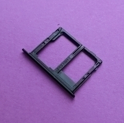 Сім і microSD лоток Samsung Galaxy A6 (2018) A600 чорний