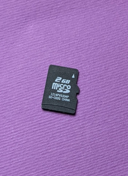 Флеш-карта MicroSD 2 Гб, клас 4