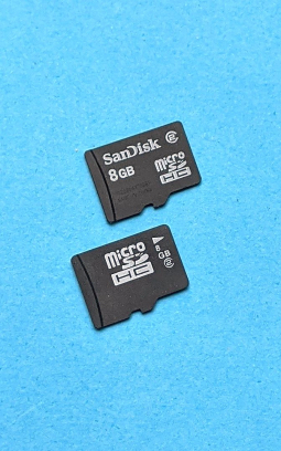 Флеш карта microSD 8gb 2 class