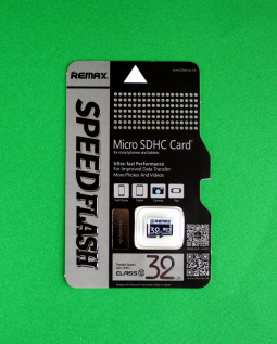 Флеш карта MicroSD Remax 32Гб 10 класс
