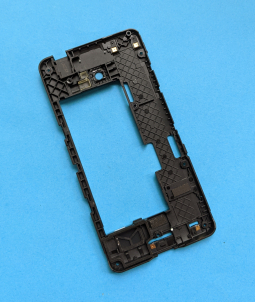 Средняя часть корпуса Nokia Lumia 635 чёрная  стекло камеры - фото 2