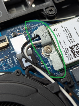 Mounting Bracket Dell 5330 Wi Fi Board 2