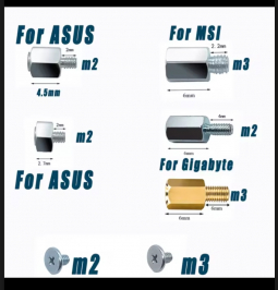 Nut M2 Ssd Screws1