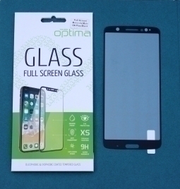 Защитное стекло Motorola Moto G6 Plus на полный экран