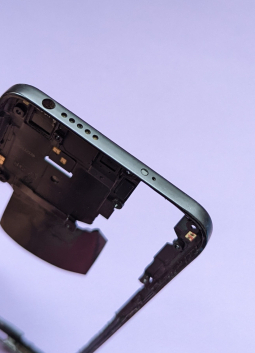 Рамка корпусу бокова Xiaomi Redmi Note 11 (антени NFC, GSM, Wi-FI) чорна А-сток - фото 6