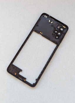 Рамка бокова + стекла камер Motorola Moto G22 сіра (B-сток) - фото 2
