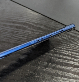 Рамка корпусу бокова Samsung Galaxy Note 9 n960f синя оригінал (B-сток) Ocean Blue - фото 4