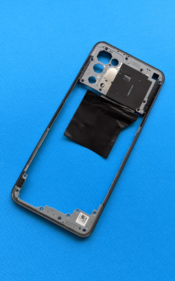 Рамка корпусу бокова Realme GT Master Edition антена NFC (А-сток) серебро