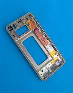 Side Frame Samsung Galaxy A10s Yellow 1