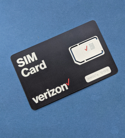 Американська SIM-карта з балансом Verizon (40 доларів) передоплачена