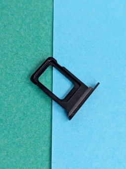 Sim Holder Apple Iphone 12  12 Pro Black