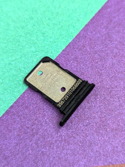 Sim Holder Google Pixel 5 Black Original
