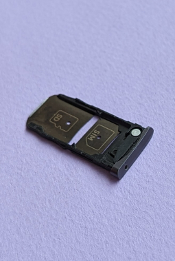 Sim Holder Motorola Moto Z Force Gray