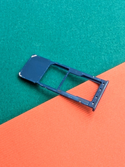 Sim Holder Samsung Galaxy A20 A30 A50 Blue2