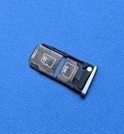 Сим лоток Motorola Moto Z2 Force серый
