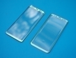 Защитное стекло Samsung Galaxy S8 Plus серебро full