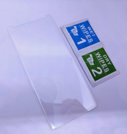 Защитное стекло Samsung Galaxy S9 Plus 3d прозрачное (клей на краях)
