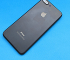 Корпус кришка Apple iPhone 7 Plus чорний (B-сток) без скла камери