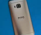 Кришка (корпус) HTC One M9 + скло камери (C-сток) золото