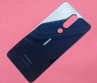 Кришка Nokia 5.1 Plus (А-сток) оригінал синя