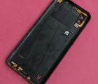 Кришка зі склом камери Samsung Galaxy A01 чорна (B-сток) антени мереж - фото 2