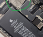 Панель (защитный фиксатор) металлический Apple iPhone 11 Pro Max на камеру - фото 2