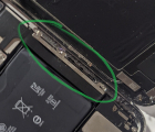 Панель (защитный фиксатор) металлический боковой Apple iPhone 11 Pro Max на основной шлейф - фото 2