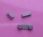 Кнопки боковые Apple iPhone 5s набор серые
