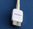 Кабель зарядки Samsung Galaxy S5 / Note 3 (21-Pin) оригинал с комплекта телефона - фото 2