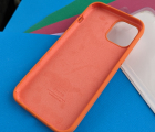 Чохол Apple iPhone 12 Pro Max - силікон помаранчевий - фото 2