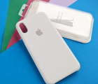 Чохол Apple iPhone XS - силікон білий