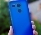 Чехол LG Google Nexus 5x синий - фото 3