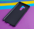 Чехол LG G7 thinq черный матовый - фото 3