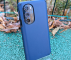 Чохол для Motorola Edge Plus (2022) Incipio Grip Series - Midnight Navy колір