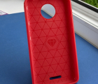 Чехол Motorola Moto C красный матовыйЧехол Motorola Moto C красный матовый - фото 2