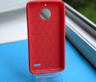 Чехол Motorola Moto E4 красный матовый - фото 2