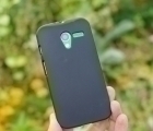 Чехол Motorola Moto X черный силикон - изображение 3