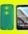 Чехол Motorola Goole Nexus 6 силикон синий - изображение 4