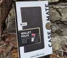 Чохол книжка для Samsung Galaxy Note 10 Case-Mate Genuine Leather Wallet Folio чорий - фото 4