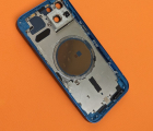 Кришка (корпус) Apple iPhone 13 Sierra Blue синій оригінал (B-сток) - фото 2