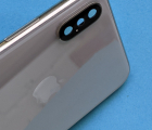 Корпус + крышка Apple iPhone X серебро + белый оригинал B-сток - фото 3