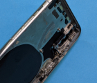 Корпус + крышка Apple iPhone X серебро + белый оригинал B-сток - фото 4