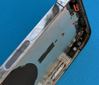 Корпус в сборе (крышка) Apple iPhone 12 Pro Max Graphite (A-сток) + шлейф оригинал с разборки - фото 4