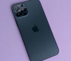 Корпус в сборе (крышка) Apple iPhone 12 Pro Pacific Blue (A-сток) + шлейф оригинал - фото 2