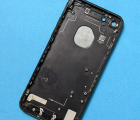 Корпус (крышка) Apple iPhone 7 чёрный C-сток - фото 2