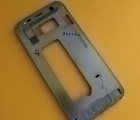 Рамка корпус Samsung Galaxy S7 g930f серая А-сток - фото 2