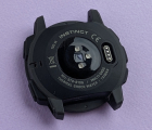 Корпус годинника Garmin Instinct (кнопки, вібромоторчик, шлейф основний) А-сток чорний колір