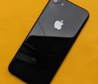 Корпус с крышкой Apple iPhone 8 чёрный оригинал (А-сток)