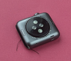 Корпус кришка + антена NFC і зарядки Apple Watch S1 38mm сірий (C-сток)