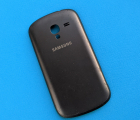Крышка Samsung Galaxy Exhibit T599 серая (B-сток)